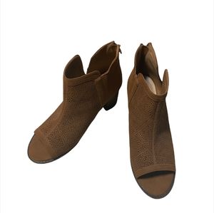 Cato Open Toe Booties